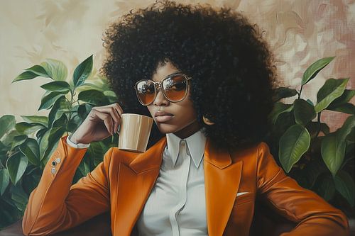 Sommerflair: Selbstbewusstsein in Orange