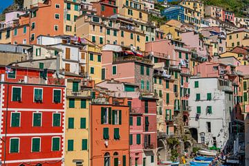 Riomaggiore in de Cinque Terre van Achim Prill