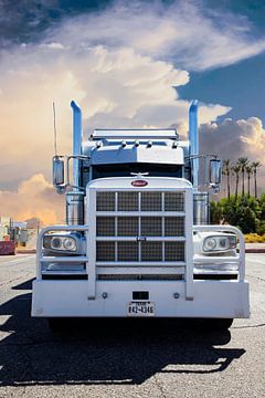 Peterbilt Truck, Amerikaanse vrachtwagen. van Gert Hilbink