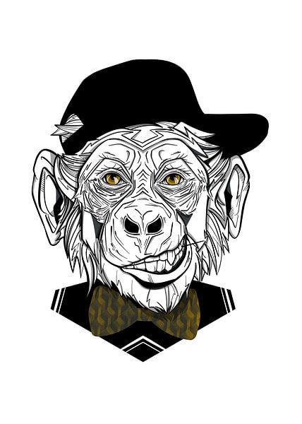 Pan, le chimpanzé par miomanda
