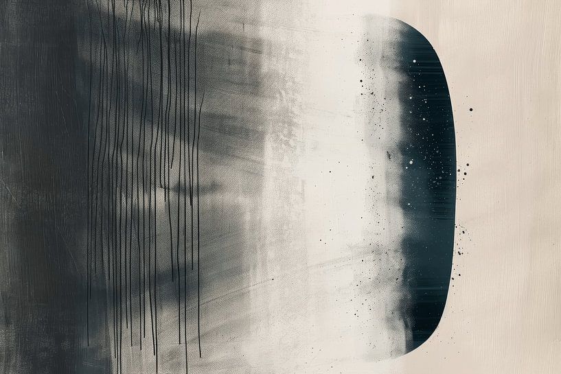 Minimalism, modern and abstract in Japandi style by Japandi Art Studio