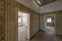 Vue d'un bâtiment abandonné