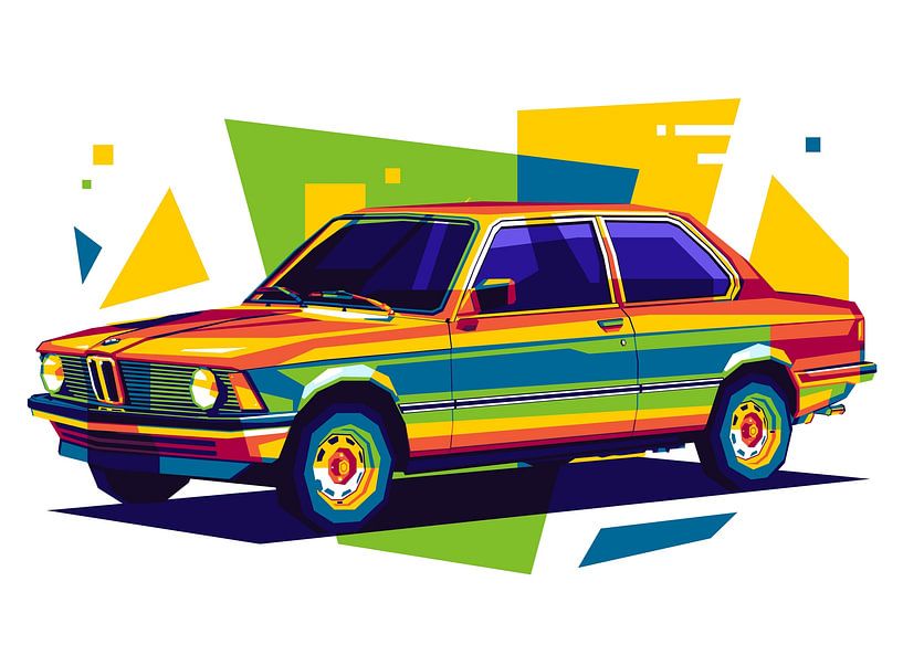 BMW 3 Serie E-21 in WPAP van Lintang Wicaksono