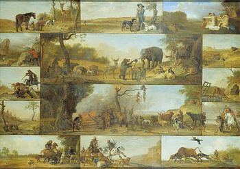 Punition d'un chasseur, Paulus Potter