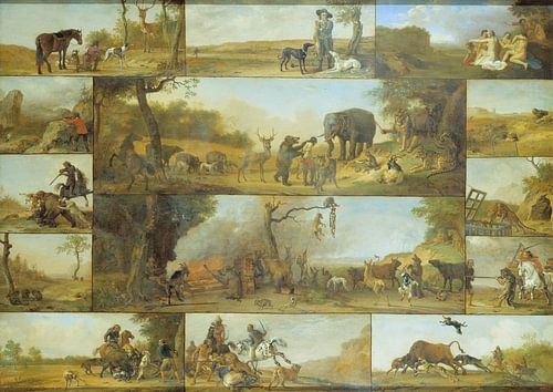 Straf van een jager, Paulus Potter