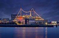 Het SS Rotterdam op een Blauwe Maandag van Frans Blok thumbnail