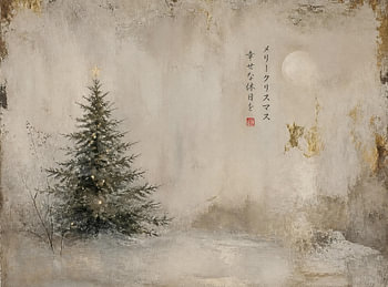 Japandi-winter – Stille Nacht & -zenpoëzie