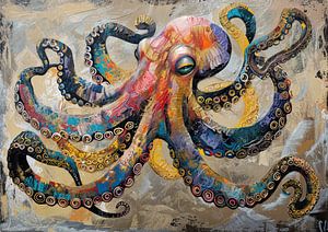 Peinture de la pieuvre