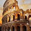 Das Kolosseum, Rom, Italien von Johannas Art Creations