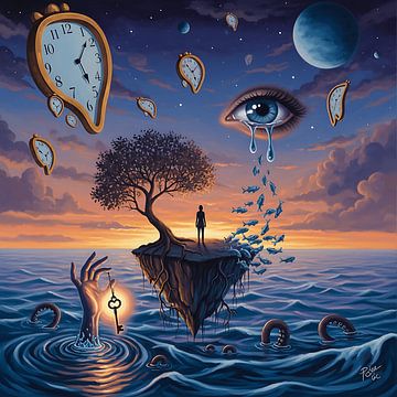 Ätherische Träume in einer surrealen Welt von Aden Pink Galerry