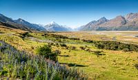 Mount Cook, de hoogste berg in Nieuw-Zeeland
