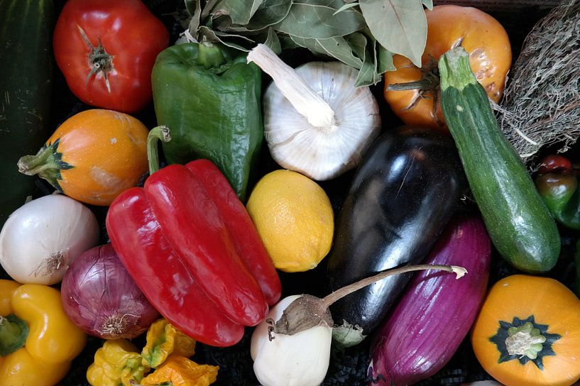 Groente en fruit by P.D. de Jong