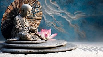 ZEN - Buddhism - Buddha - Buddha by Gelissen Artworks