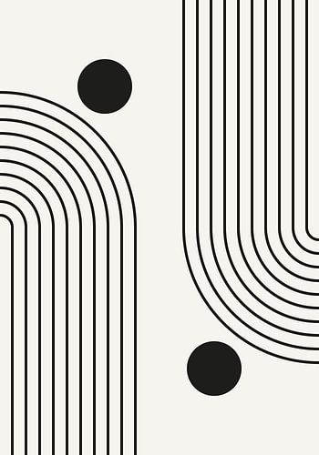 Forme géométrique rétro vintage des années 1920 dans le style Bauhaus 1_8