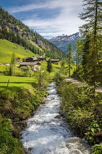 Villgratenbach bei Kalkstein im Villgratental