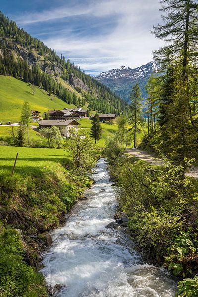 Villgratenbach près de Kalkstein dans la vallée de Villgraten par Christian Müringer