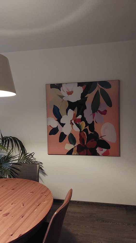 Abstrakte Malerei bunte Blumen  von Studio Allee 