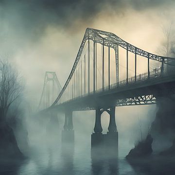 Misty Bridge van Gert-Jan Siesling