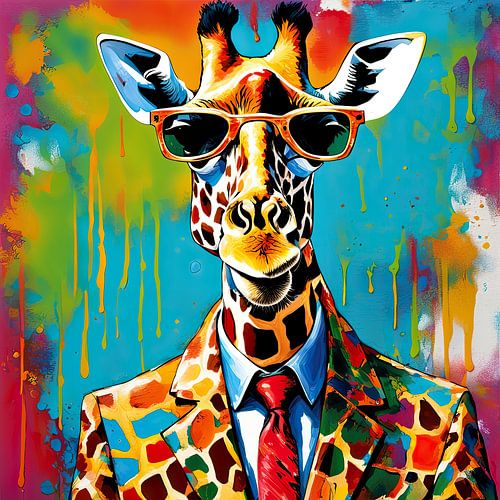 Giraffe malen 04.61
