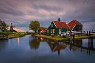 Ein Abend in der Zaanse Schans von Henk Meijer Photography Miniaturansicht