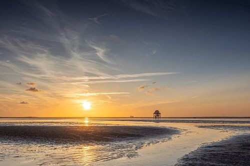 La route vers le chalet sur pilotis