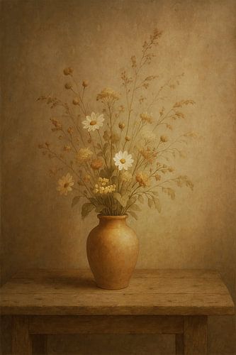 Soft Earth Layers – Japandi Texture Art