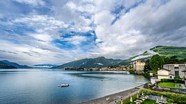 A view of Lake Como from Gravedona by Andreas Völkel