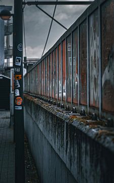 Graffiti dans la ruelle sur Robby's fotografie