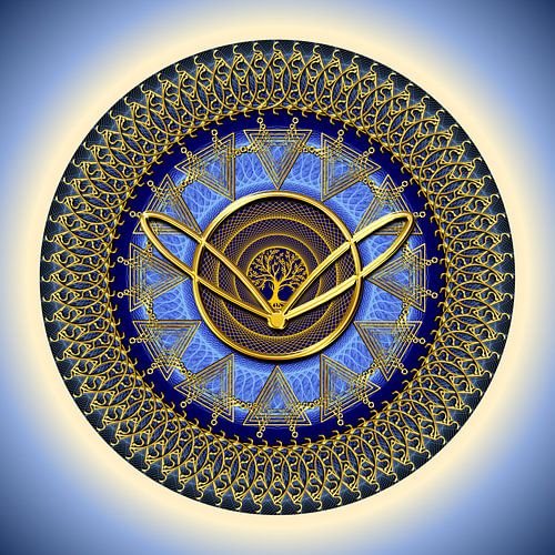 Kristal Mandala-MYRIEL-Mystieke Helende Geest-Volle Maan