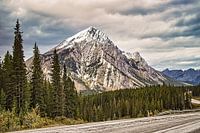 Mountain in Kananaskis in Canada Alberta