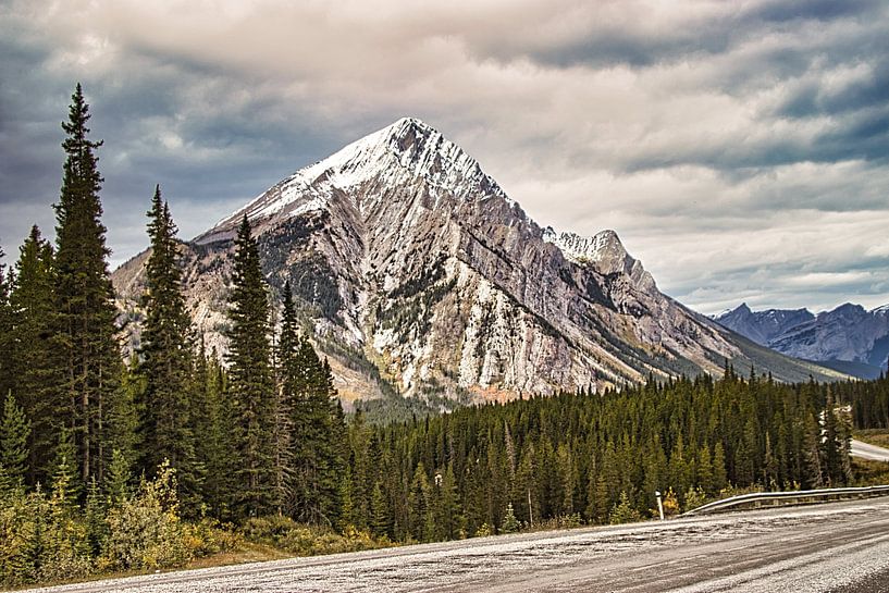 Montagne à Kananaskis en Canada Alberta par eddy Peelman