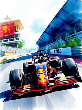 RB Racing Formula One Speeding Circuit by MIROKKU
