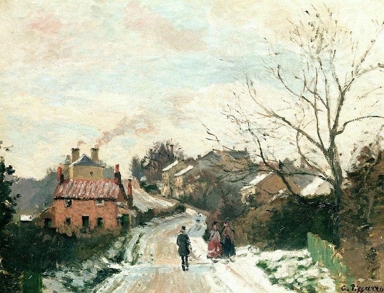 Camille Pissarro,Fox Hill Upper Norwood von finemasterpiece
