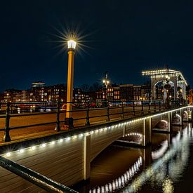 Amsterdam de Magere brug van Marco Knies