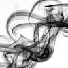 Black and White Smoke van Robert Wiggers