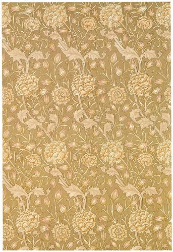 William Morris – Wild tulip design (for wallpaper)