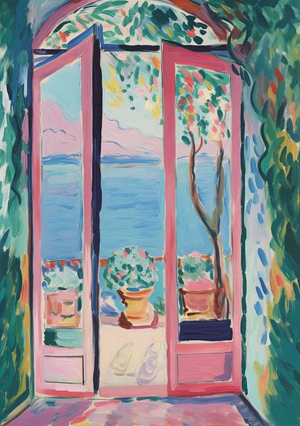 Henri Matisse inspires Open Window by Niklas Maximilian