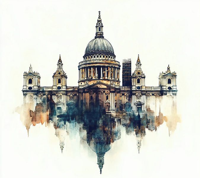 Saint Paul&#039;s par fernlichtsicht