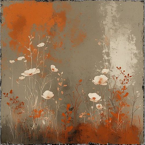 Ein botanisches Wabi-Sabi-Kunstwerk. von J.a Dijkstra