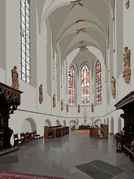 128. Cathédrale Sainte-Catherine. sur Domstad Rudie