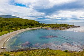 Chile - bay in the Strait of Magellan by Jack Koning