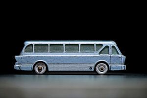 Nahaufnahme einer Miniatur Leyland Royal Tiger Coach