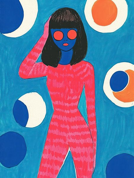 Portrait hypnotique par Franka Poulain