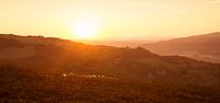 Toscane zonsopkomst