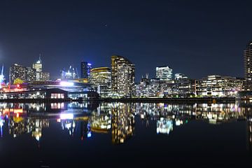 De Skyline van Melbourne van Robert Styppa