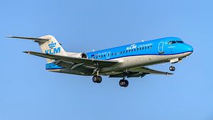 KLM Cityhopper Fokker 70.