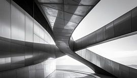 Une architecture moderne avec des formes
