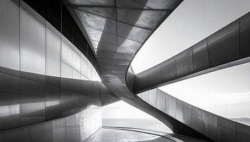 Une architecture moderne avec des formes