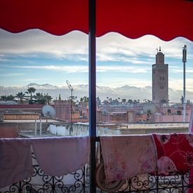 View over Marrakech by Lennard Gog
