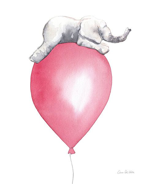 Baby Elephant Love I, Aimee Del Valle by Wild Apple